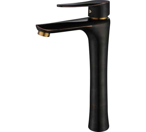 Изображение товара Смеситель для раковины Профсан ПСМ нержавеющая сталь AISI-304, тип См-УмОЦБА, черный-бронза PSM-301-6