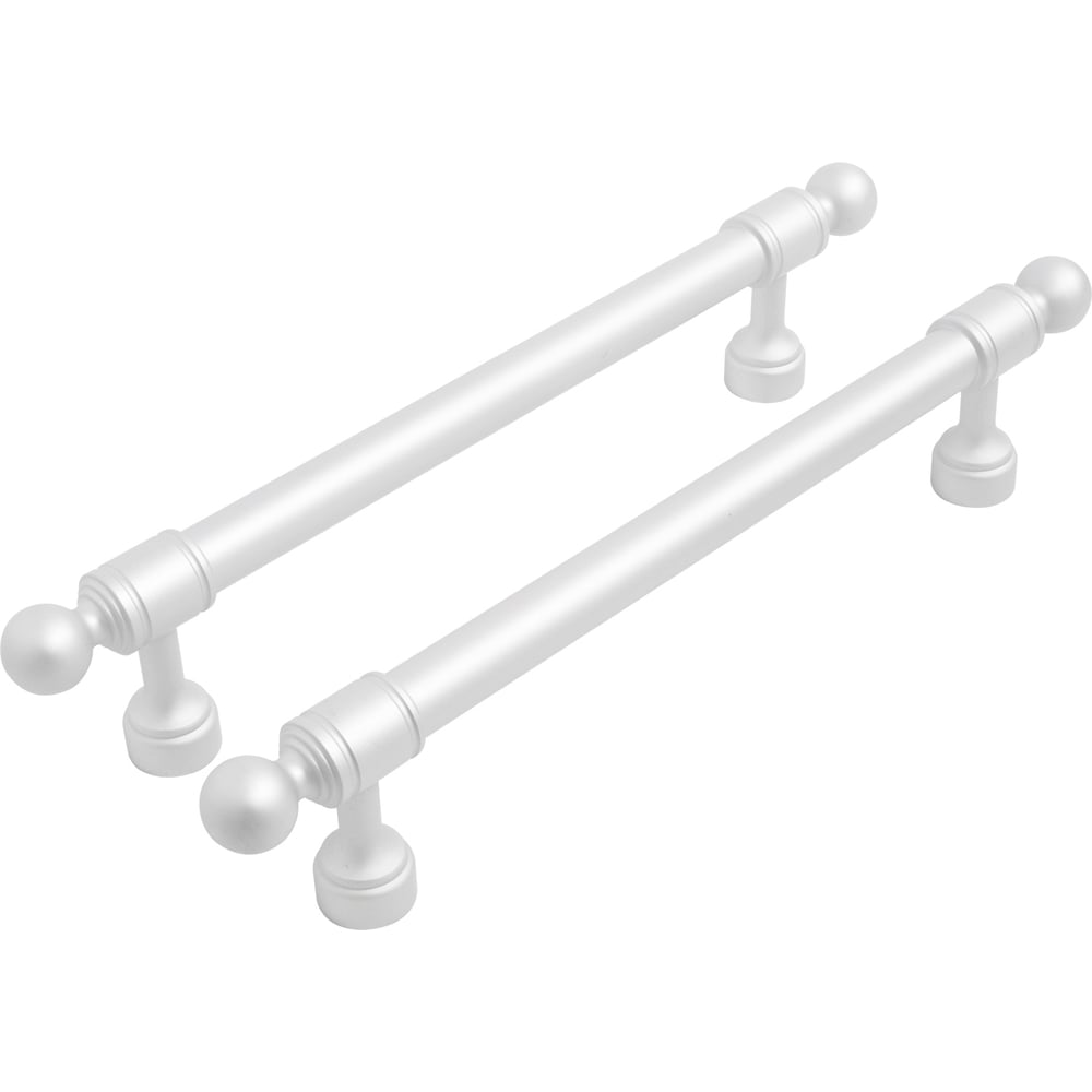 Изображение товара Мебельная ручка-скоба StahlBuro AP2306-128 матовая белый хром 2 шт.