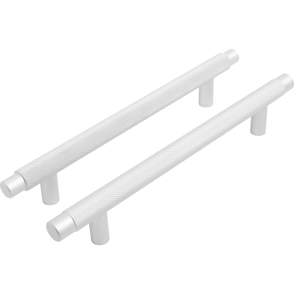 Изображение товара Мебельная ручка-скоба StahlBuro AP2308-128 2 шт матовый белый хром
