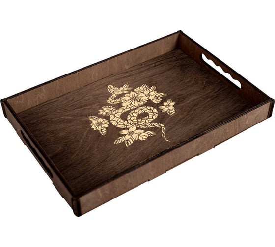 Изображение товара Поднос МУЛЬТИДОМ Гарафена, 35х25х4 см МБ88-494