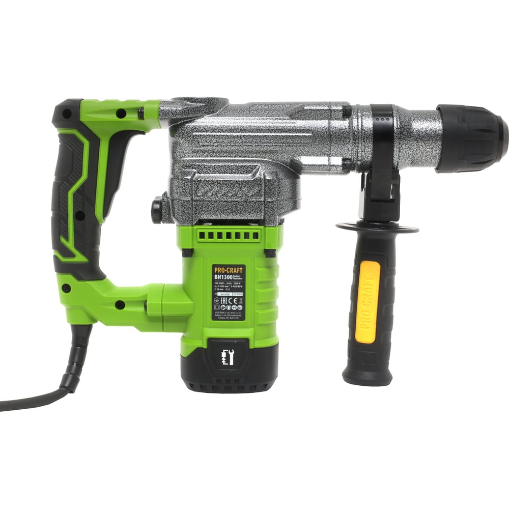 Изображение товара Перфоратор PROCRAF 1050 Вт с режимами долбления SDS-plus для строительства и ремонта