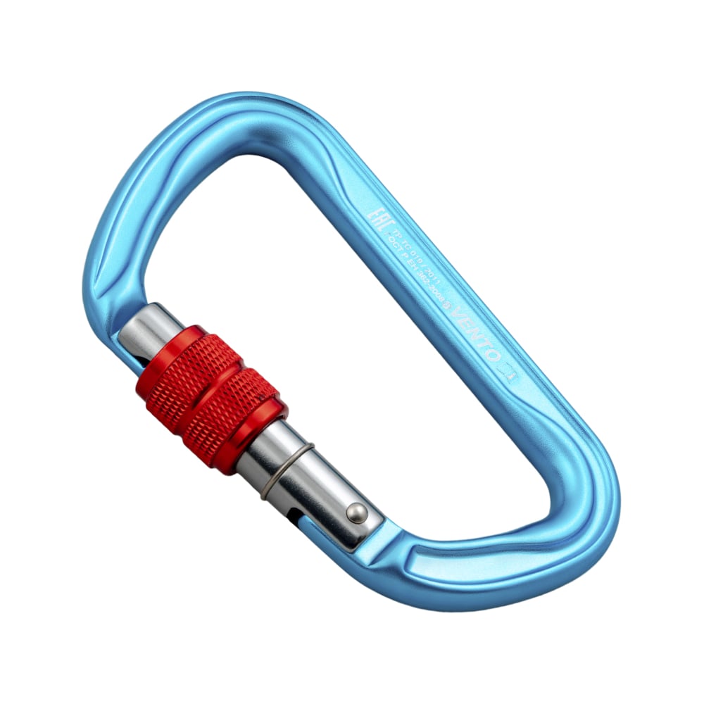 Изображение товара Карабин VENTO Chlorum с муфтой keylock, легкий и прочный, 117 мм