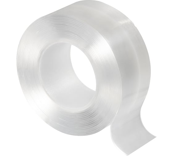 Изображение товара Нано-лента клейкая двусторонняя PARK многоразовая, прозрачная, 3 м 108111