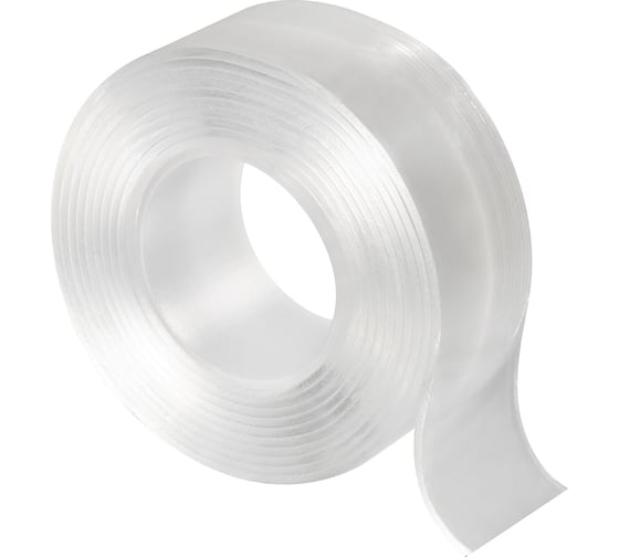 Изображение товара Нано-лента клейкая двусторонняя PARK многоразовая, прозрачная, усиленная, 2 м 108114