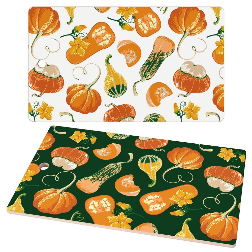 Изображение товара Доска разделочная МУЛЬТИДОМ ТЫКВЫ 29х17 см, береза, 2 цвета