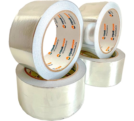 Изображение товара Лента Стройштуки 48 мм, 25 м, клейкая, алюминиевая УТ-00033068