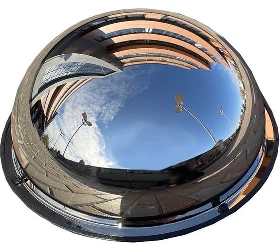 Изображение товара Зеркало для помещений Turbosky купольное, 600 мм 434