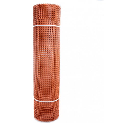 Изображение товара Садовая квадратная сетка ООО "Аквапласт" Гидроагрегат ПРОФИ 15х15 мм, 1х20 м, оранжевый Р1-00005078