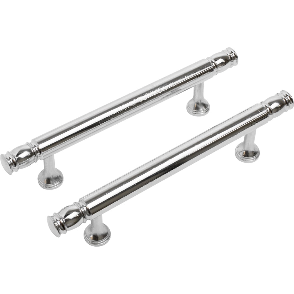 Изображение товара Мебельная ручка-скоба StahlBuro AP2311-96 2 шт. хром современная алюминиевая