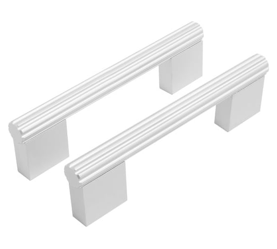 Изображение товара Мебельная ручка-скоба StahlBuro AP2313-96 2 шт., W матовый белый хром 16796