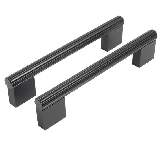 Изображение товара Мебельная ручка-скоба StahlBuro AP2313-128 2 шт., BL матовый черный 16799