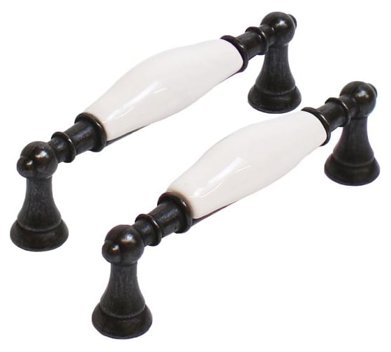 Изображение товара Мебельная ручка-скоба StahlBuro С2498-96 2 шт., BL матовый черный 16891