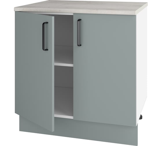 Изображение товара Шкаф-стол Комфорт-Питер 800 (911672 233 Фьёрд зелёный) 911672233