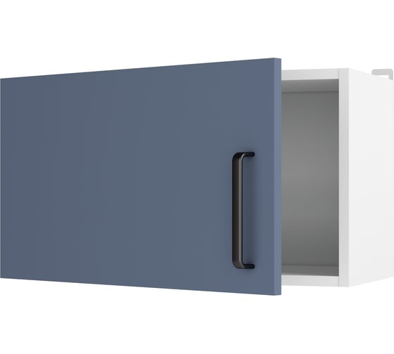 Изображение товара Настенный шкаф над вытяжкой Комфорт-Питер 600 (911676 232 Дымчато-голубой) 911676232