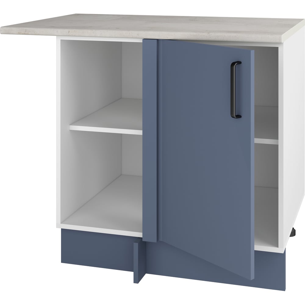 Изображение товара Напольный угловой шкаф Комфорт-Питер 911678 232 дымчато-голубой