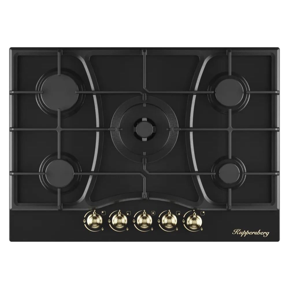 Изображение товара Газовая варочная поверхность KUPPERSBERG FS 710 Ant Bronze 8700 5 конфорок
