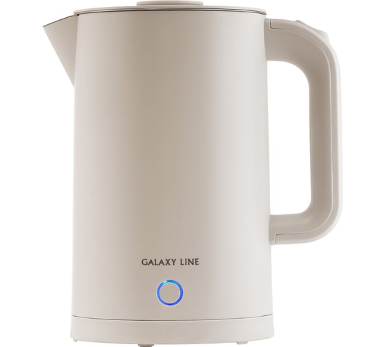 Изображение товара Электрический чайник Galaxy LINE GL 0362 бежевый, 2200 Вт, 1.7 л 7010103627