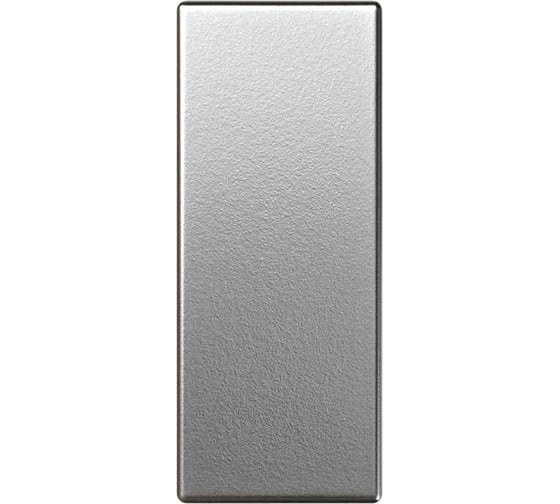 Изображение товара Заглушка Simon узкий модуль, S82C, алюминий 82800-63