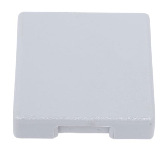 Изображение товара Заглушка Simon, широкий модуль, S27, серый С27800-0037