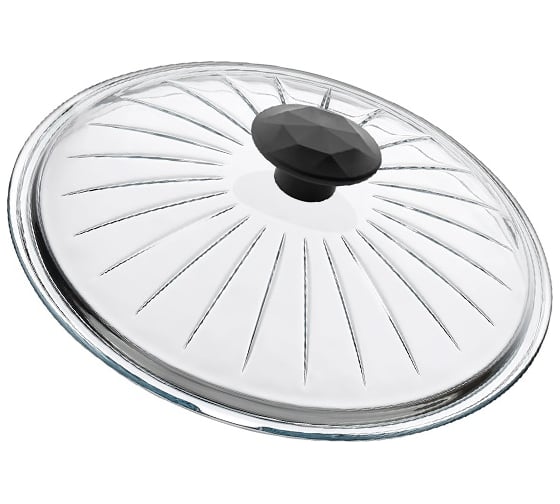 Изображение товара Стеклянная крышка без обода Катюша 24 см 24-ВФ