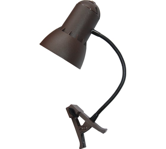 Изображение товара Светильник Трансвит Надежда-ПШ на гибкой стойке 40Вт, без лампы, ЛОН, Е27 шоколад 4650066340310 302
