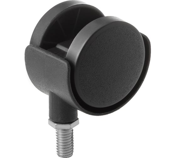 Изображение товара Мебельное колесо А5 TWT 40 черное, 40 мм 1000462