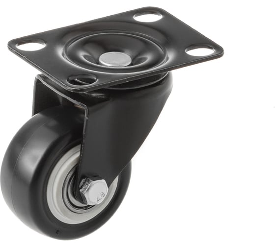 Изображение товара Мебельное колесо А5 SCz 25 черное, 50 мм, поворотное 1005487