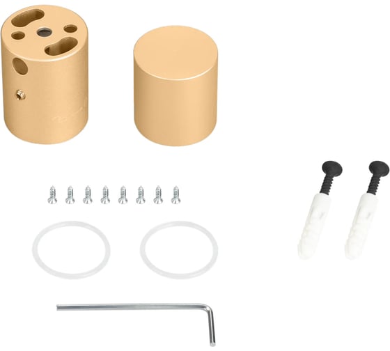 Изображение товара Крепление Arlight MOONLIGHT-VT-CEILING-D25 Gold, 1 комплект 048399