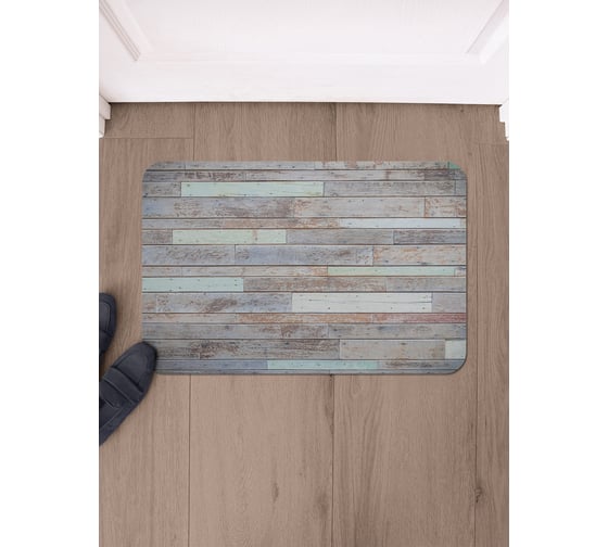 Изображение товара Коврик в прихожую придверный JoyArty прямоугольный Деревянная стена 58x38 см sbmrec_20380_58x38