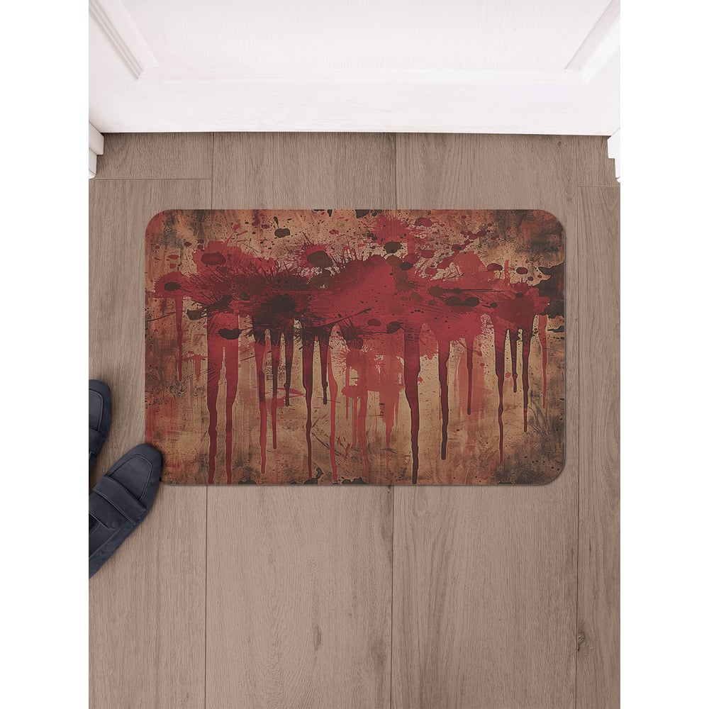 Изображение товара Коврик в прихожую JoyArty прямоугольный Краска на стене 58x38 см sbmrec_sd3844_58x38