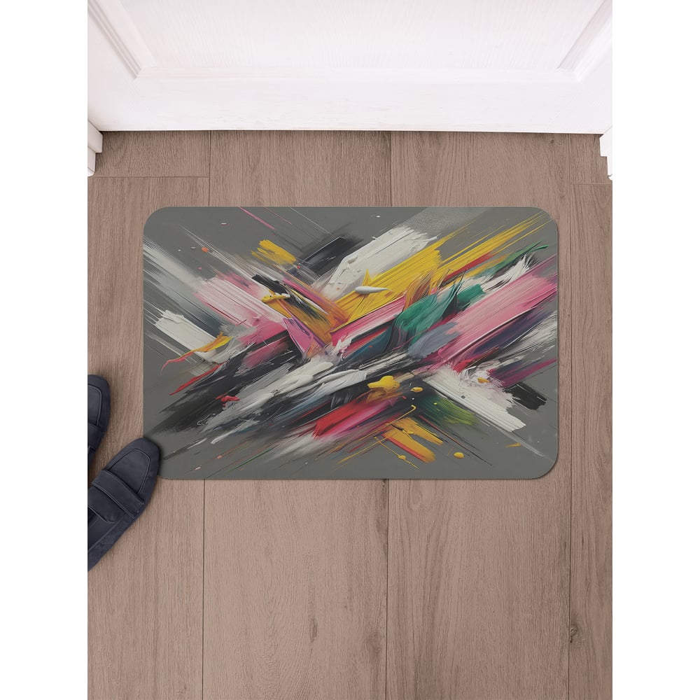 Изображение товара Коврик в прихожую JoyArty прямоугольный 58x38 см искусство влаговпитывающий