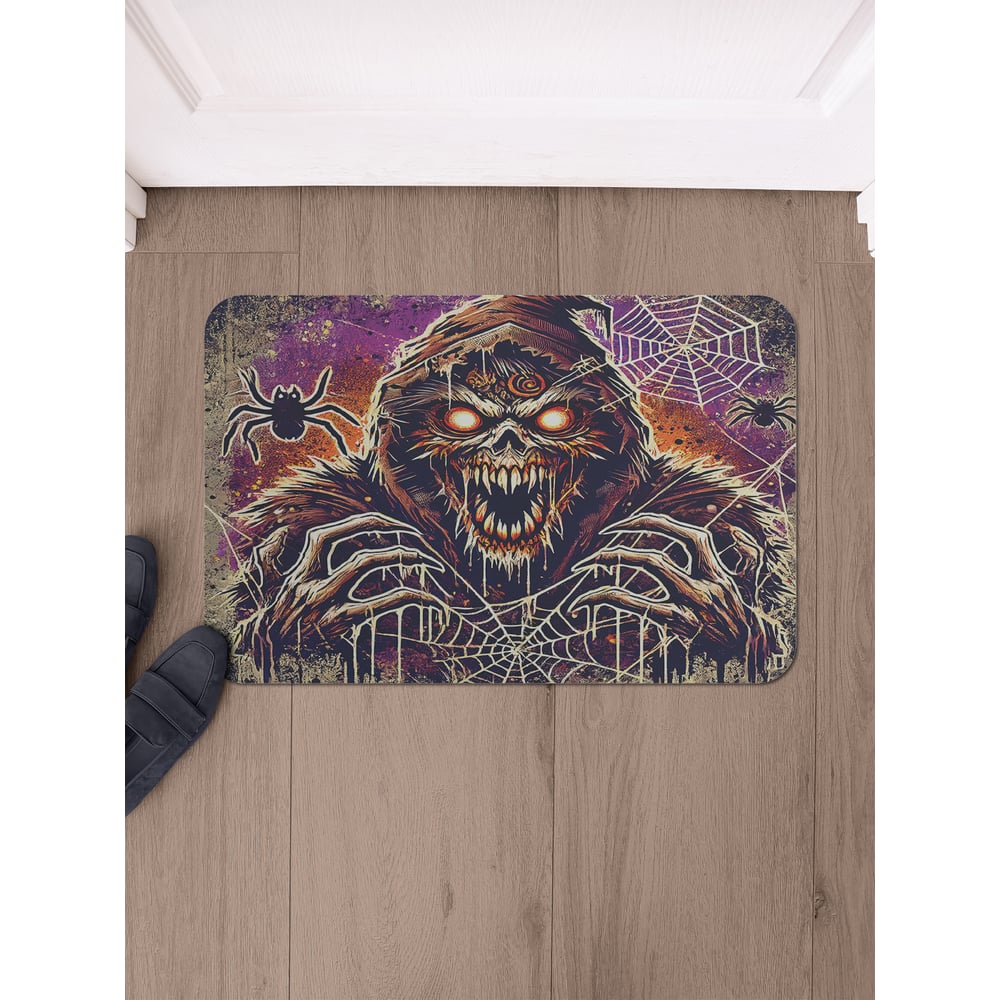 Изображение товара Коврик в прихожую JoyArty прямоугольный Монстр с пауком 58x38 см sbmrec_sd3842_58x38