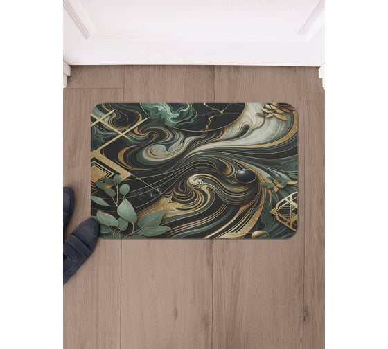 Изображение товара Коврик в прихожую JoyArty прямоугольный Магический мрамор 58x38 см sbmrec_sd3495_58x38