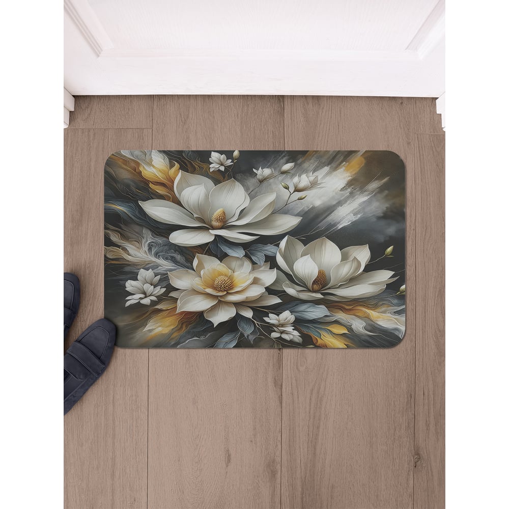 Изображение товара Коврик в прихожую JoyArty Огненные краски 58x38 см стильный влаговпитывающий