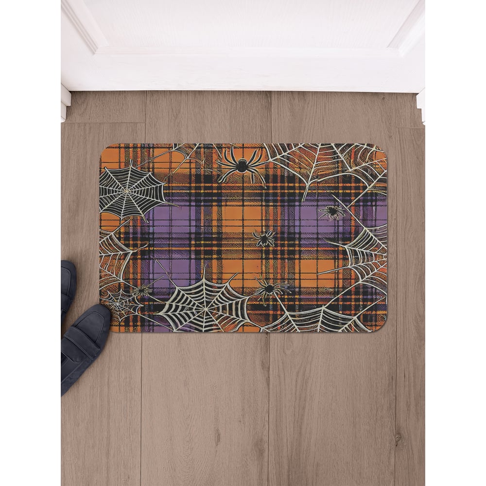 Изображение товара Коврик в прихожую JoyArty прямоугольный Ужасающая клетка 58x38 см sbmrec_sd3934_58x38