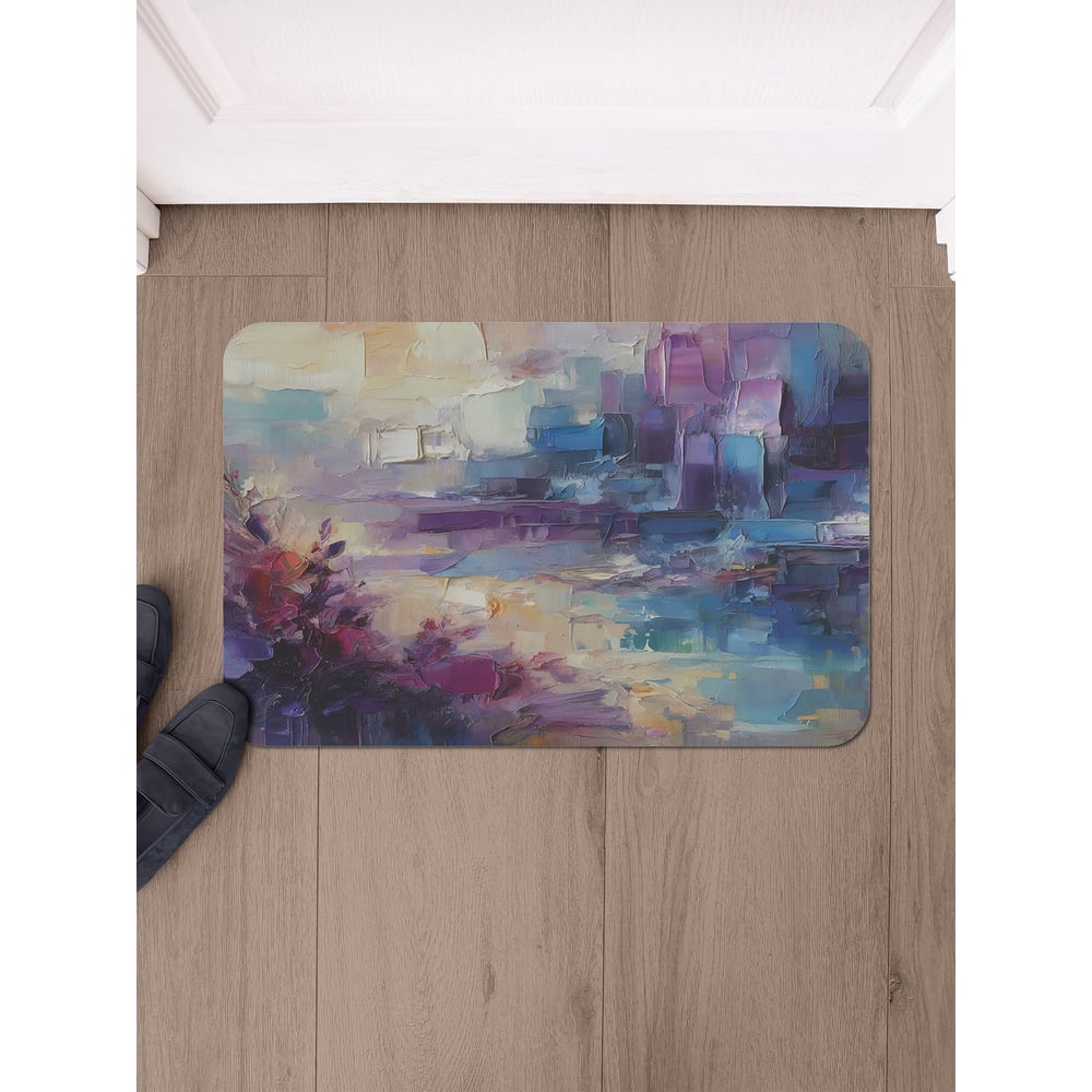 Изображение товара Коврик в прихожую JoyArty прямоугольный 58x38 см творческий порыв