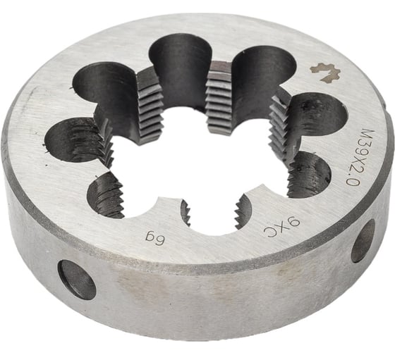 Изображение товара Плашка WOLFSTAR метрическая М39х2,0 9ХС Гост 9740 dr39200