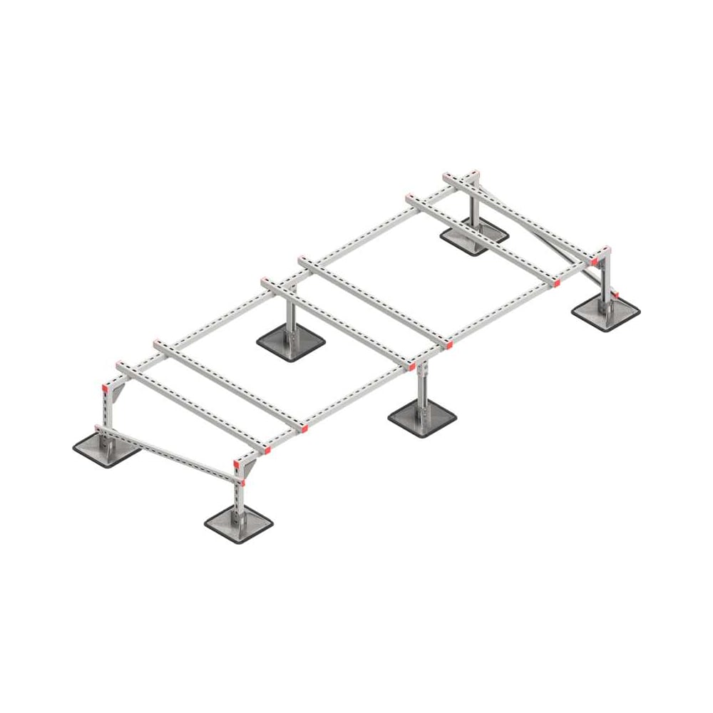 Опорная конструкция для установки оборудования на стальных опорах Система КМ 3000х1200 тип 2 TECHNORAPTOR KM-TR-STF-SSEI-3000-1200-2 TR0153