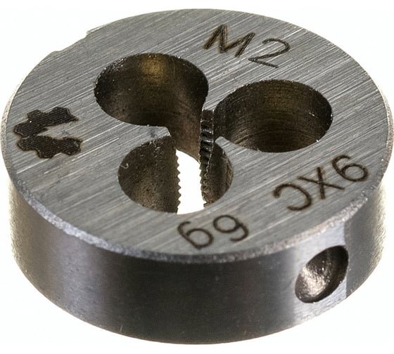 Изображение товара Плашка WOLFSTAR метрическая М2,0х0,4 9ХС Гост 9740 dr02040