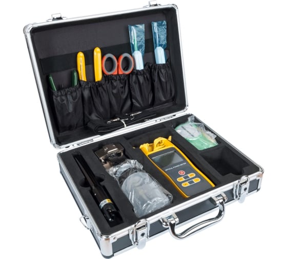 Изображение товара Набор инструментов для работы с волокнами оптического кабеля LANMASTER LAN-NT-TK/FIBER-2