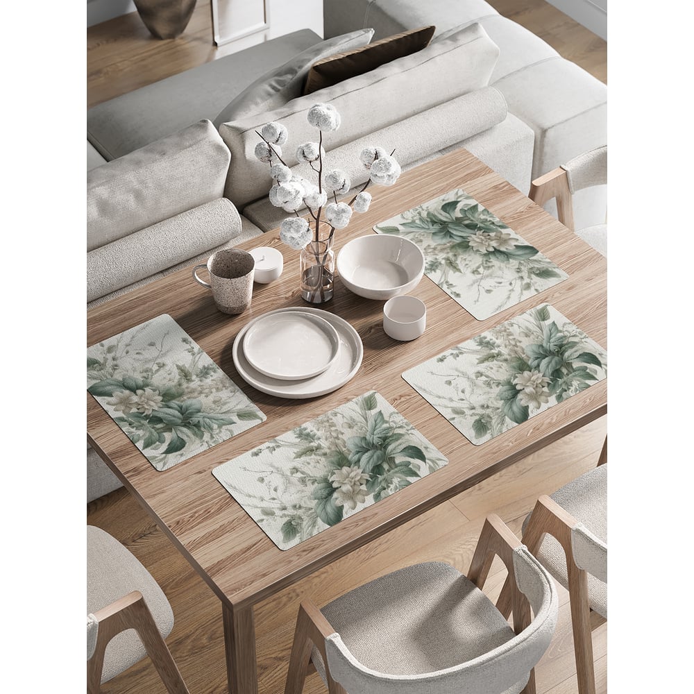 Изображение товара Сервировочные салфетки JoyArty "Полевой шедевр" 30x46 см, яркий дизайн, прочные материалы