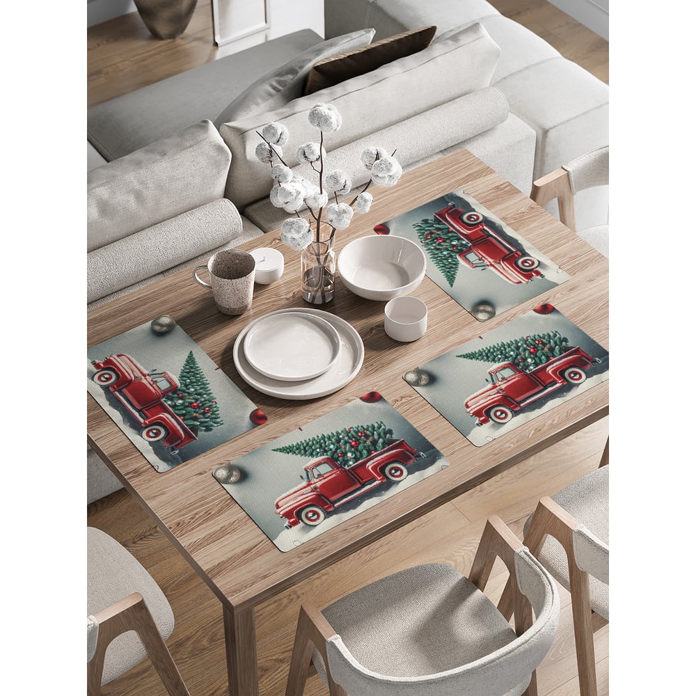 Изображение товара Сервировочные салфетки JoyArty Елочка к празднику 30x46 см новогодний дизайн Изображение товара Сервировочные салфетки JoyArty Елочка к празднику 30x46 см новогодний дизайн