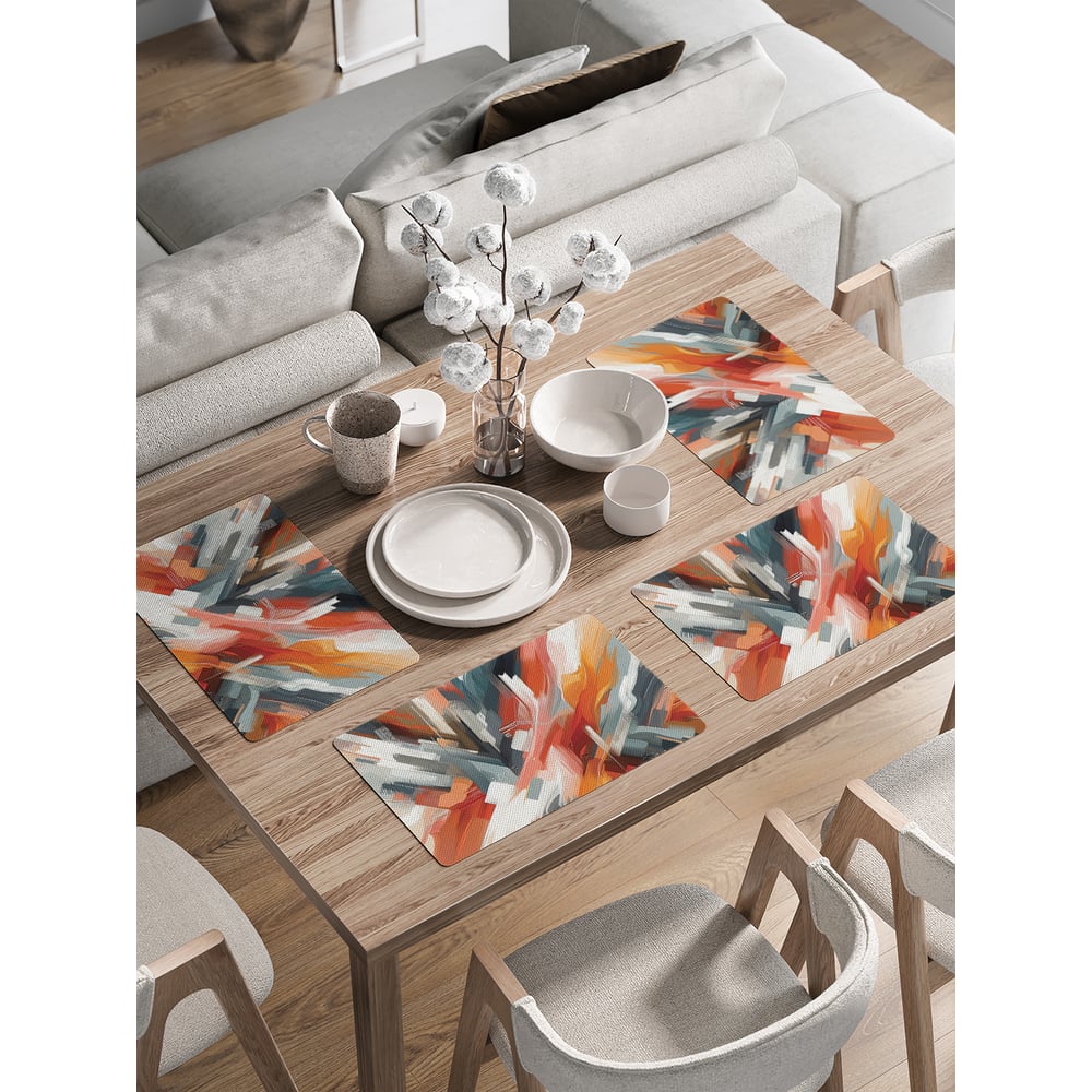 Изображение товара Сервировочные салфетки JoyArty Современное искусство 30x46 см