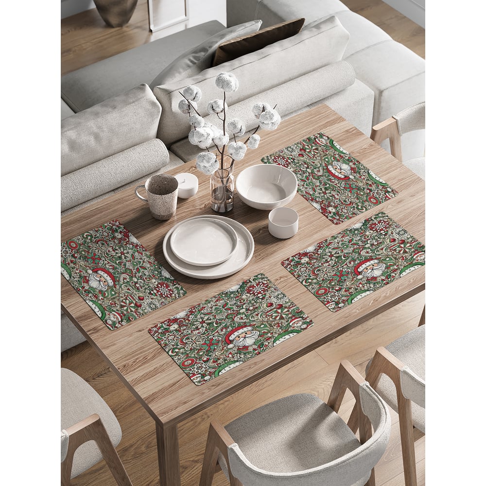 Изображение товара Сервировочные салфетки JoyArty "Красный нос" 30x46 см на Новый год