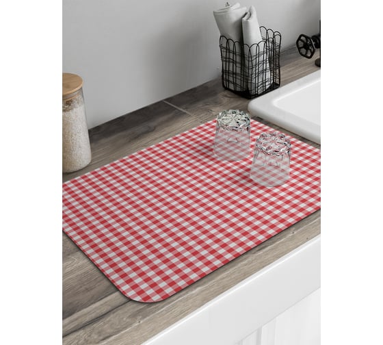 Изображение товара Коврик для сушки посуды JoyArty прямоугольный Итальянский стиль 58x38 см sbmrec_378852_58x38