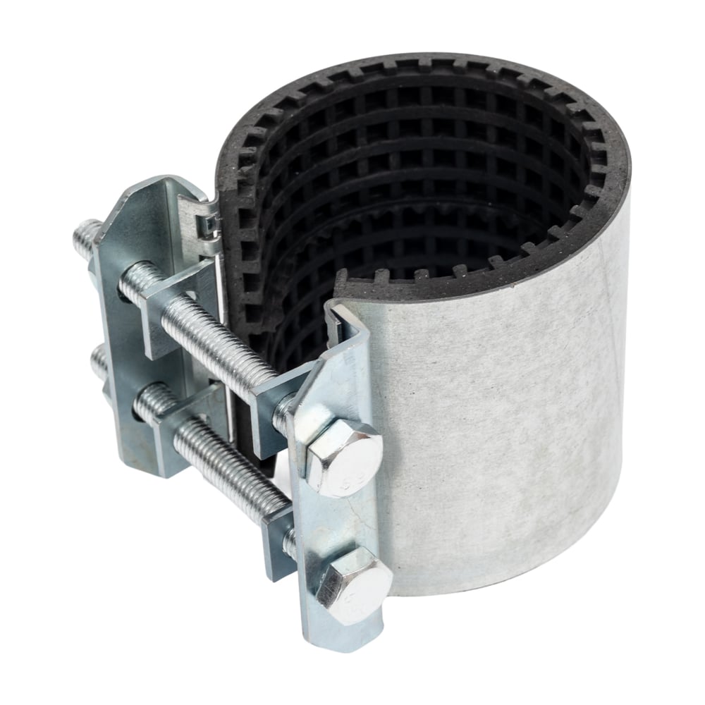 Изображение товара Ремонтный хомут Benarmo сталь оцинкованный Ду50 57-67 мм 1 шт