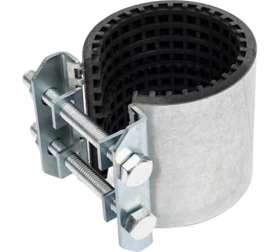 Изображение товара Хомут ремонтный Benarmo сталь оцинкованная, Краб, Ду50, 57-67 мм, 1/стор, L=70 013-4221