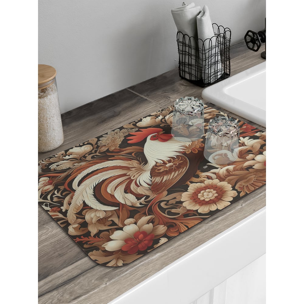 Изображение товара Коврик для сушки посуды JoyArty 58x38 см