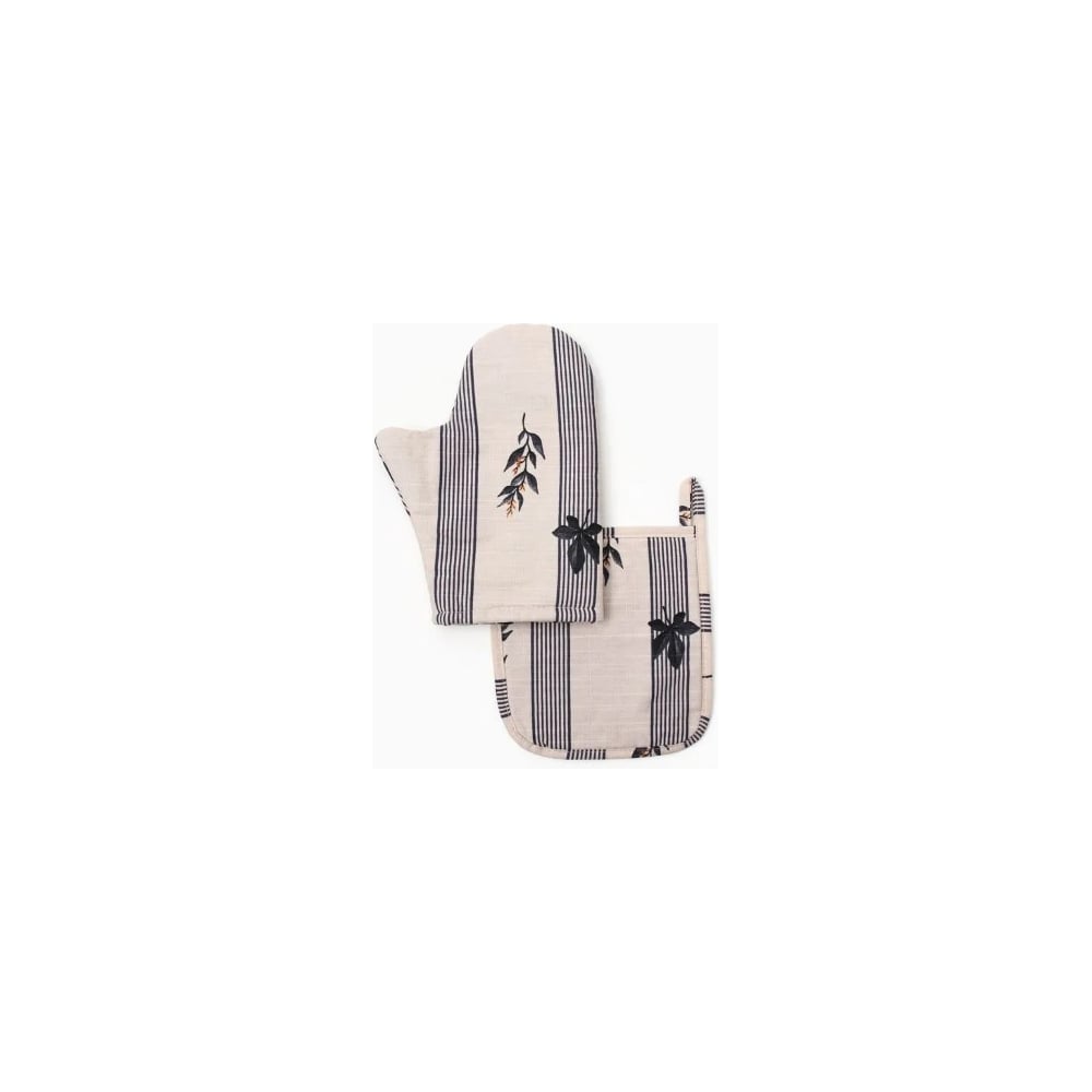 Изображение товара Набор варежка-прихватка Этель из хлопка 100%
