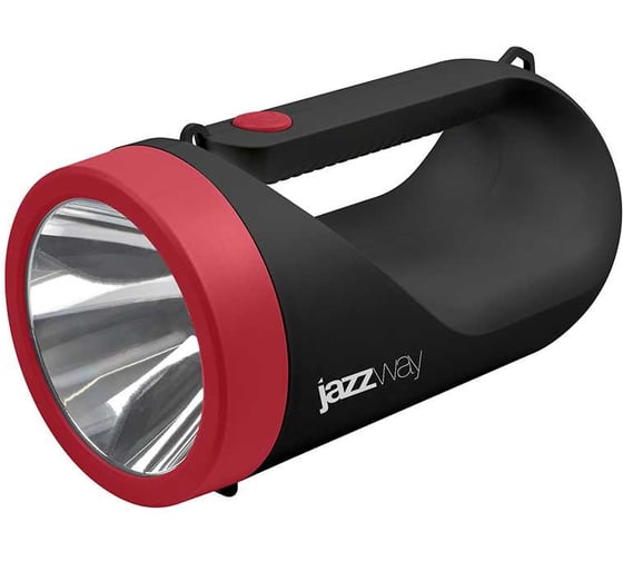 Изображение товара Фонарь Jazzway прожекторный с функцией PowerBank Accu7-L5W-bk (+Powerbank) 2х3,7В 18650 1800 мА.ч IP20 5048898